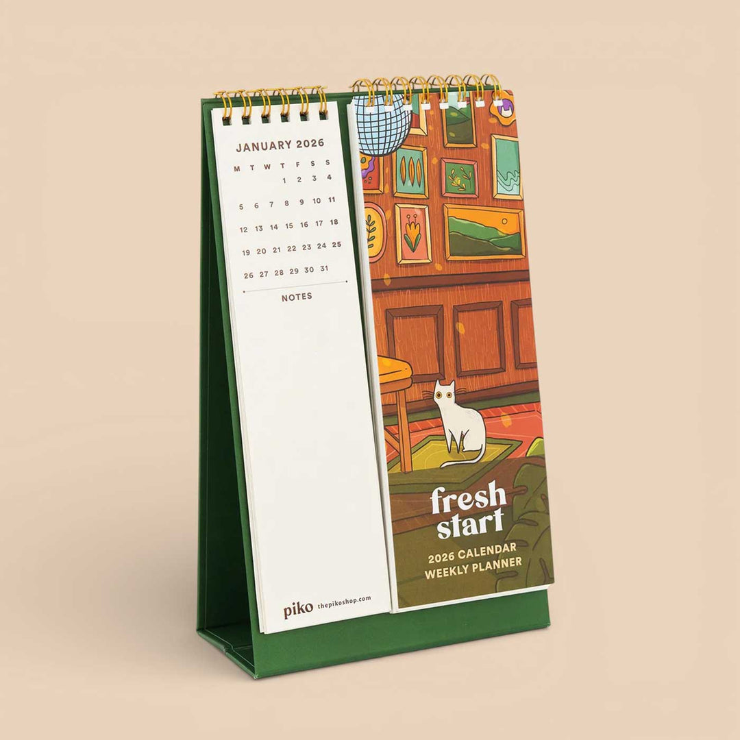 Fresh Start Calendar With Daily Planner