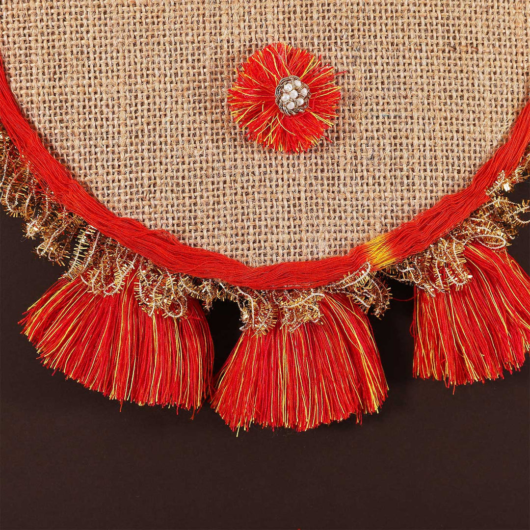 Handmade Moli Bandhanvar Jute Toran