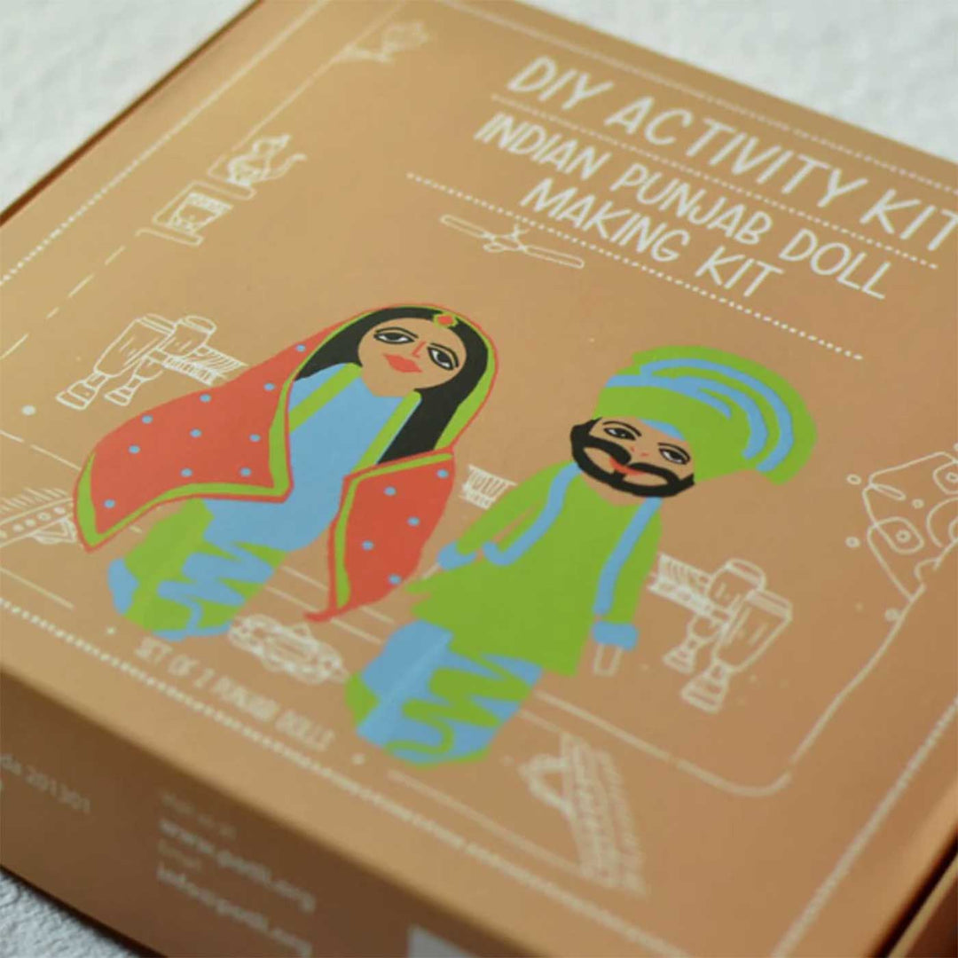 Punjabi Couple | Indian Traditional Doll DIY Kit