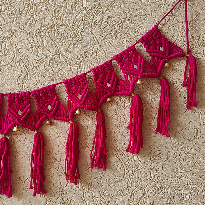 Handmade Macrame Samriddhi Design Cotton Toran