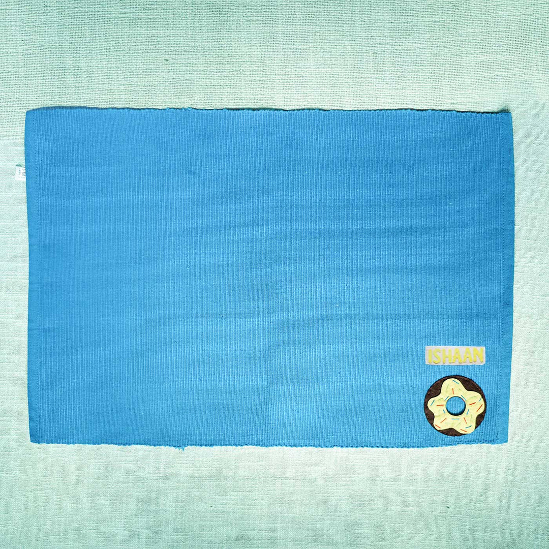 Personalized Handmade Football Table Mat For Kids