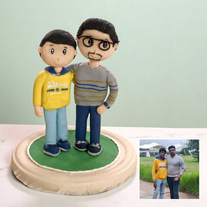 Photo Personalized Miniature Clay Dolls