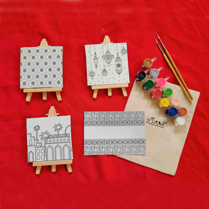 Miniature Paintings - 5 in 1 Gift Box