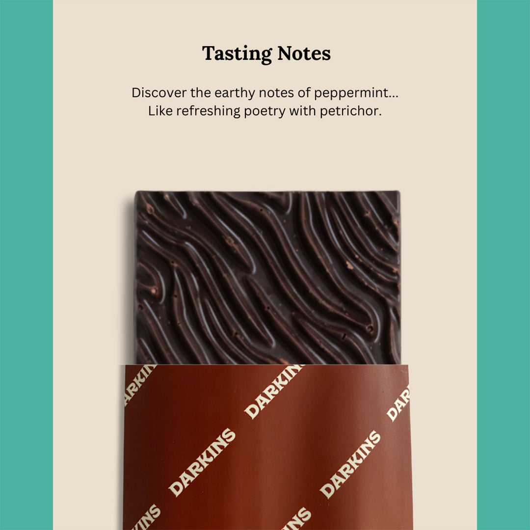 63% Dark | Vegan & Gluten Free Chocolate with Mint