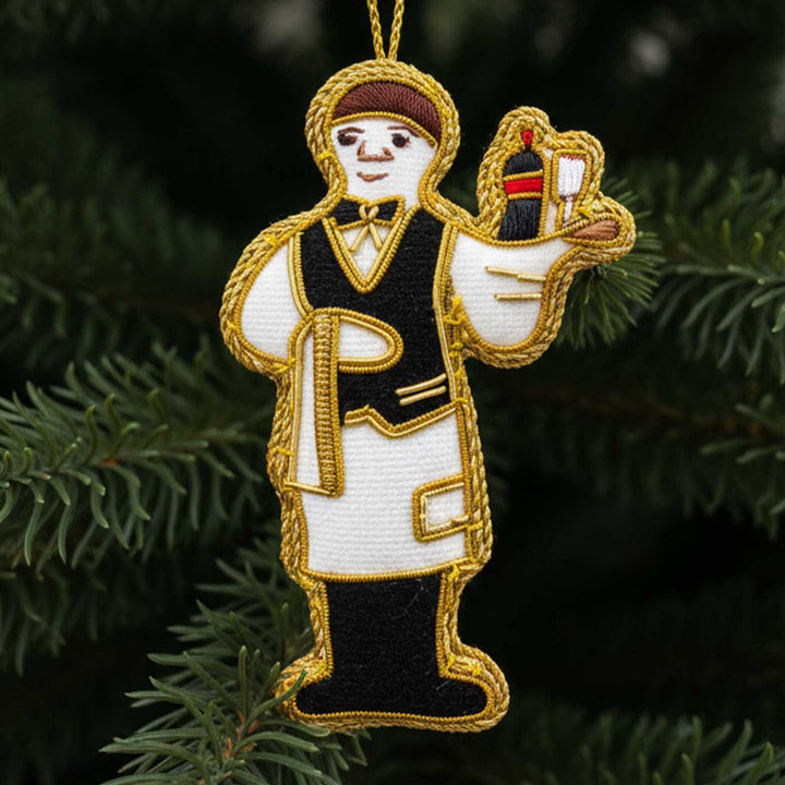 Bristol Waiter Cotton Premium Zardozi Ornament