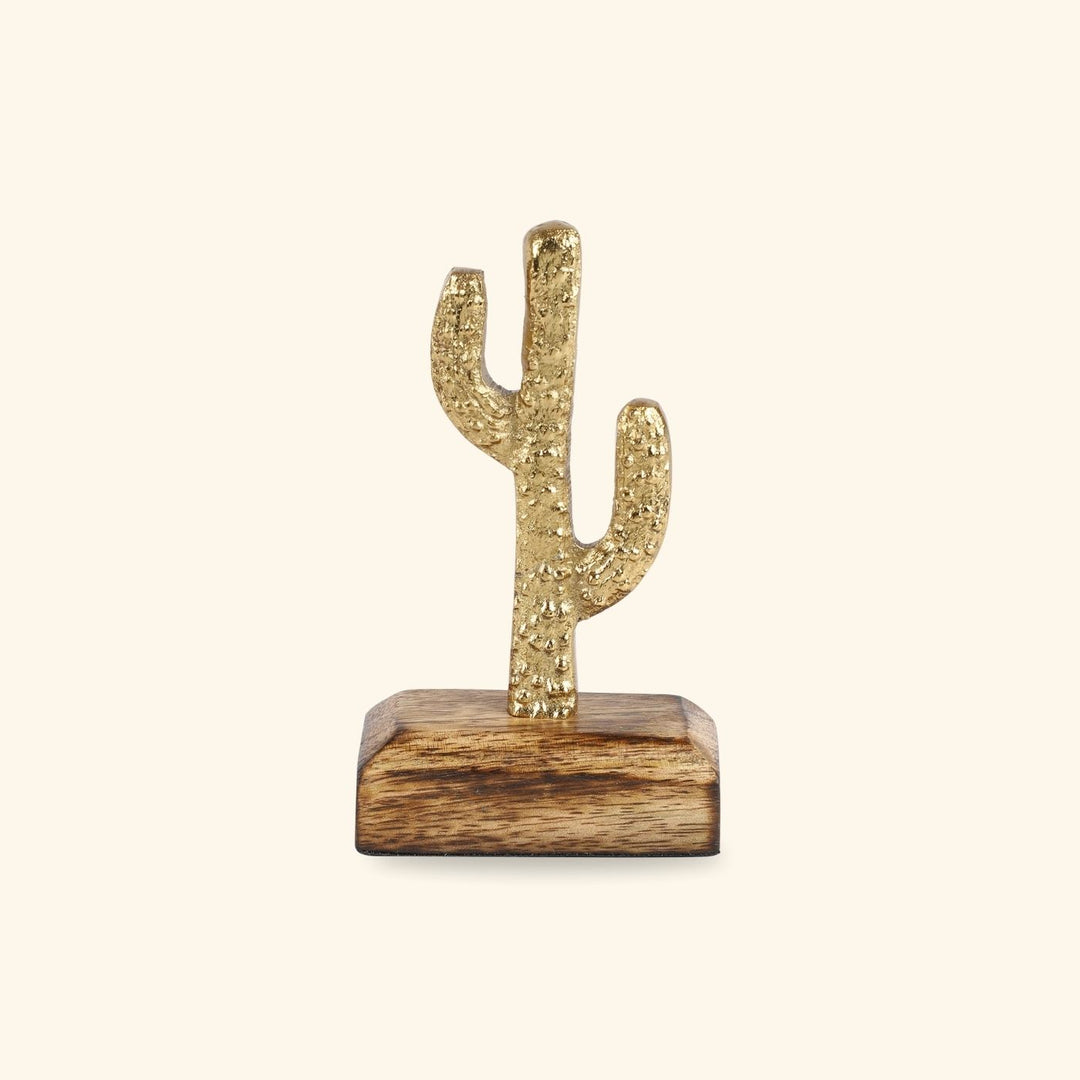 Handmade Mini 'Cactus' Decor Showpiece