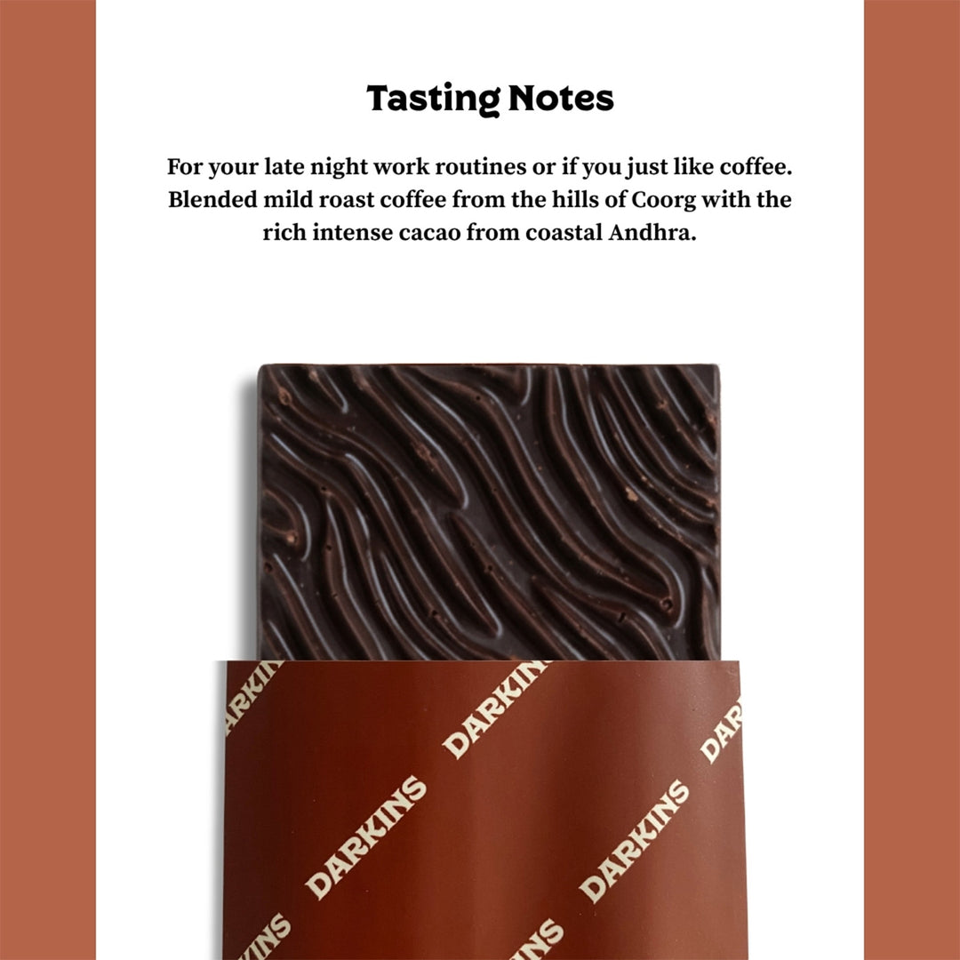 Vegan & Gluten Free | 65% Dark Chocolate with Coffee