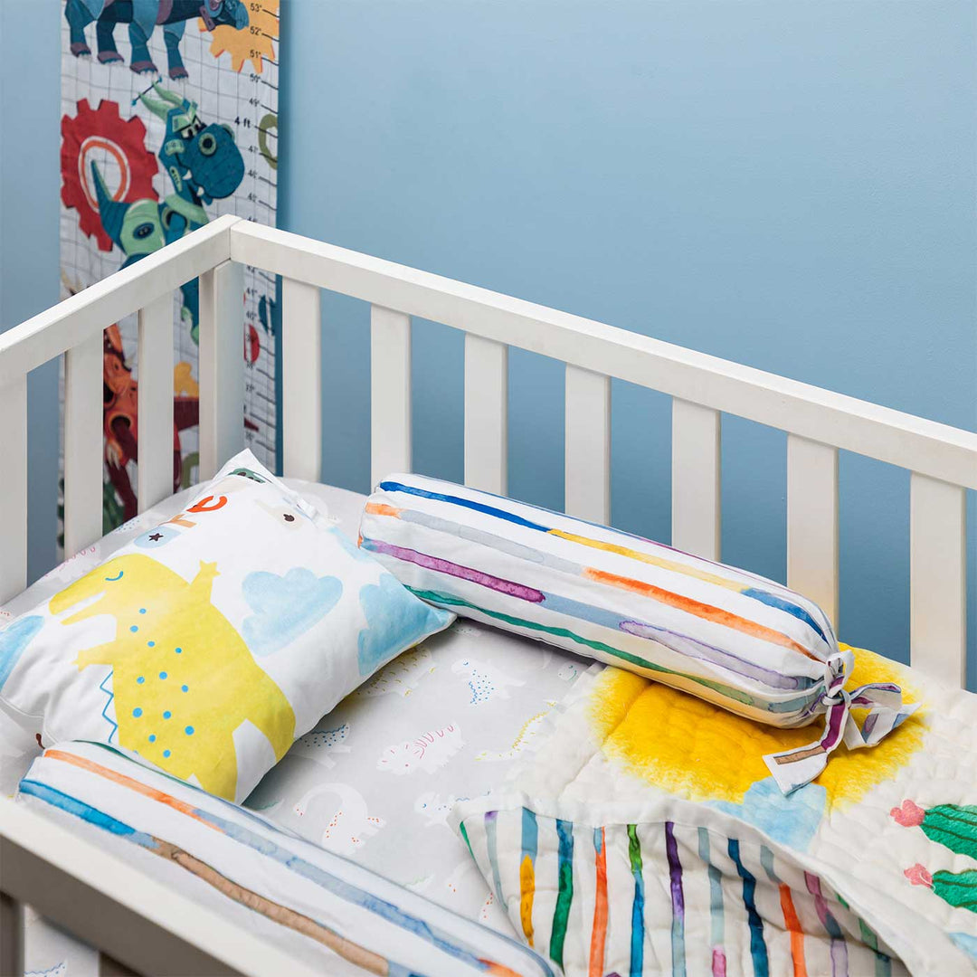 Personalized He Said, She Said Theme Baby Bedding | Set Of 5