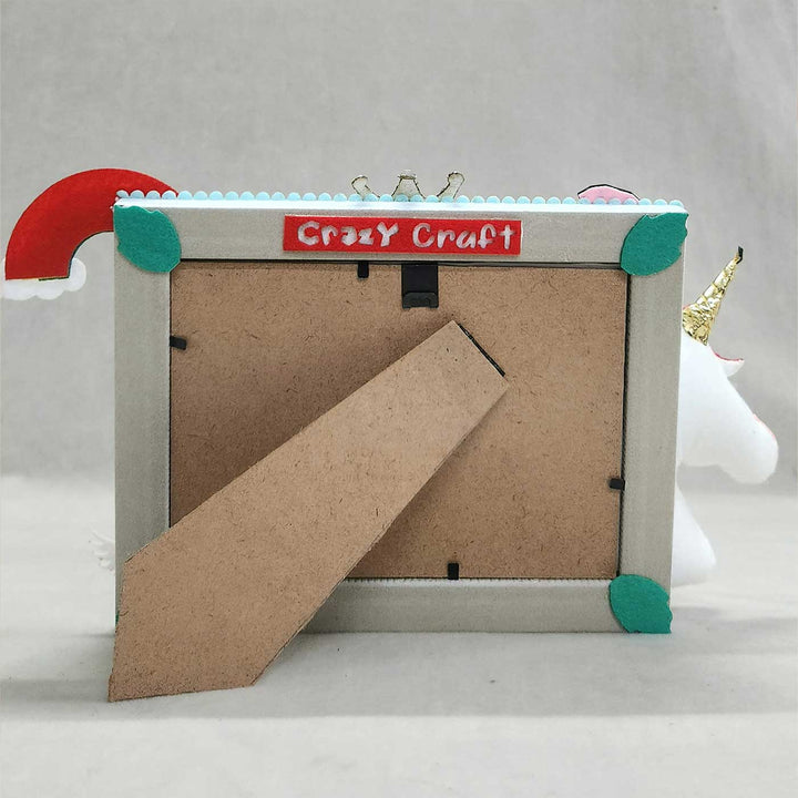 Personalized Unicorn Theme Felt Photo Frame