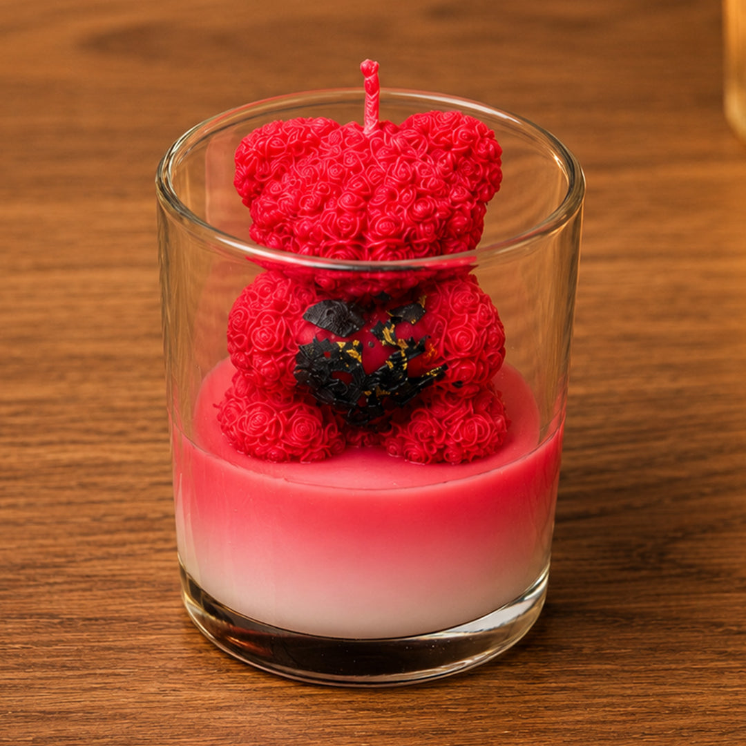 Kids "Chotu Bhai" Teddy Candle Rakhi Hamper With Spinner Rakhi & Roli Chawal For Brother