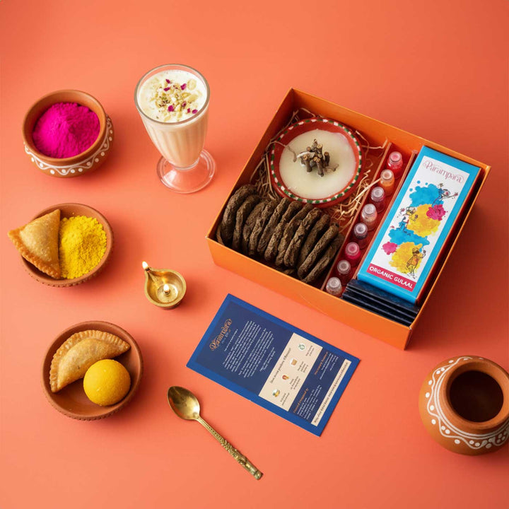 22 Pc | Organic Premium Holika Dahan Pooja Box