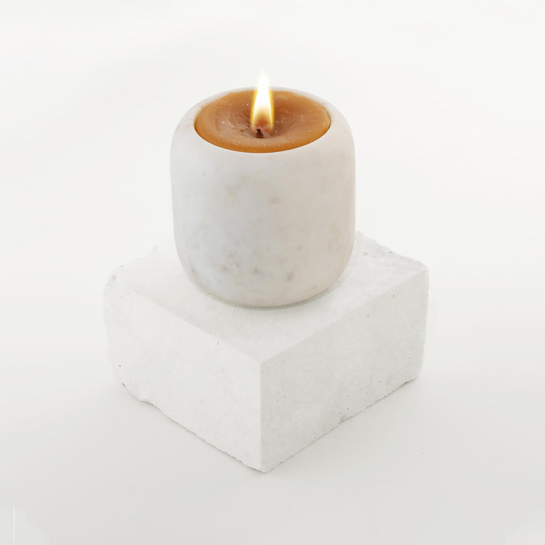 Indian Marble Lemongrass Scented Candle