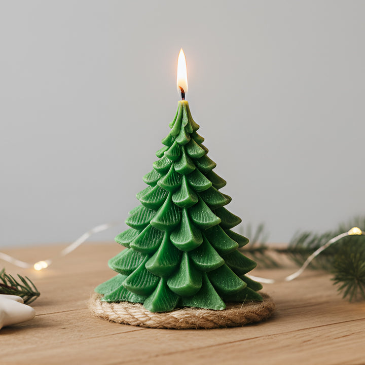 Handmade Christmas Tree Soy Wax Scented Candle