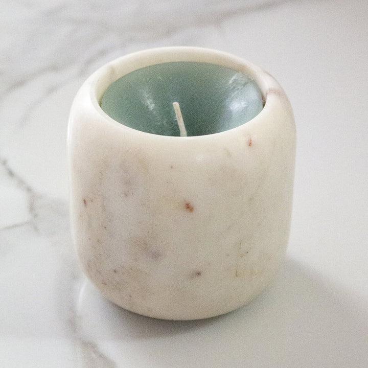 Indian Marble Lemongrass Scented Candle