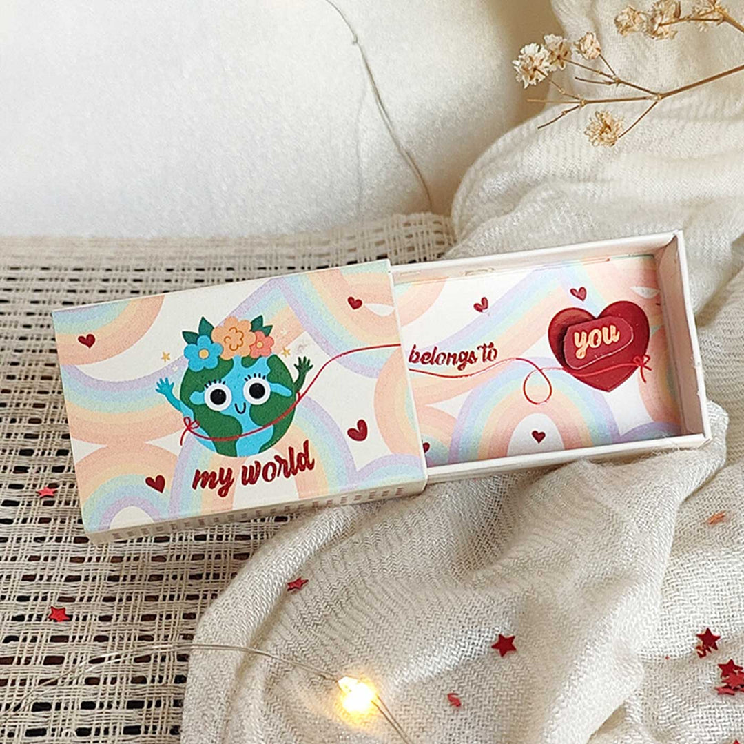 My World Belongs To You Fridge Magnet | Valentine’s Gifting