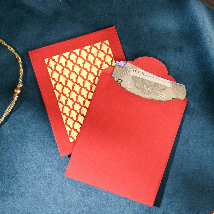 Handmade Naqsh Pocket Paper Envelopes | Set Of 10