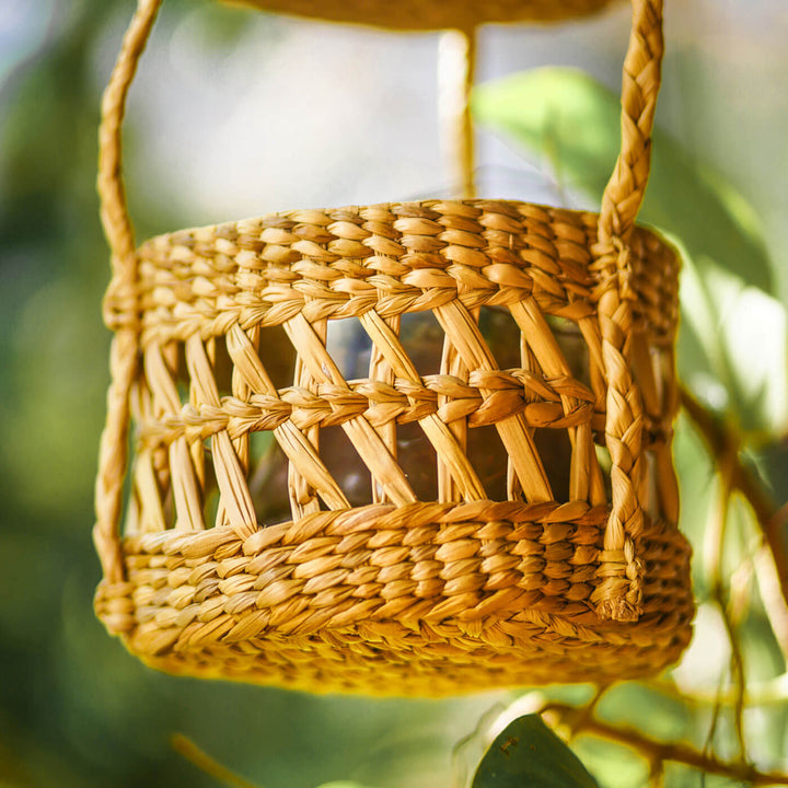 Handcrafted Kauna Grass Planter Hanging