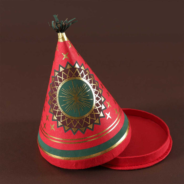 Handmade Anar Shaped Paper Gift Box