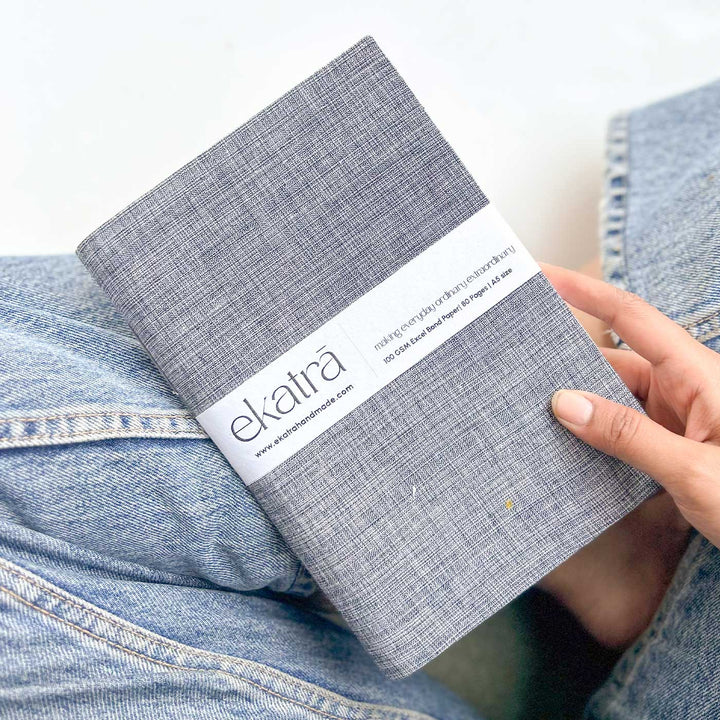 Solid Grey A5 Journal