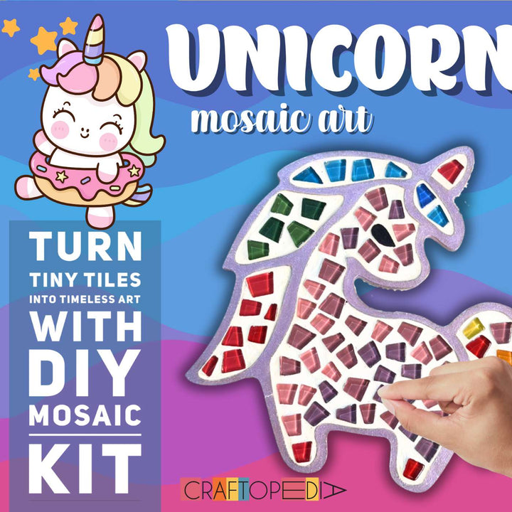 Unicorn Theme Mosaic Art DIY Kit