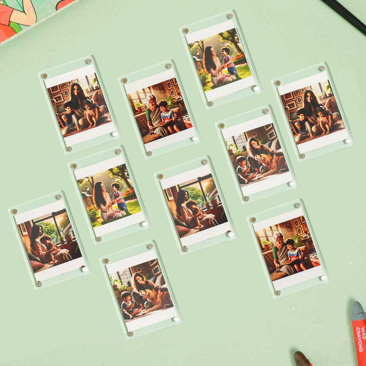 Customized Magnetic Acrylic Photo Frame