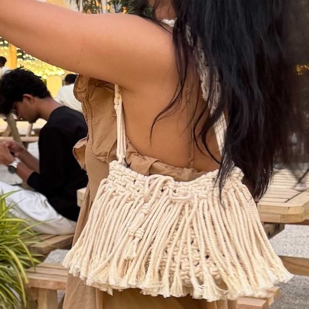 Handmade Macrame Freya Bag