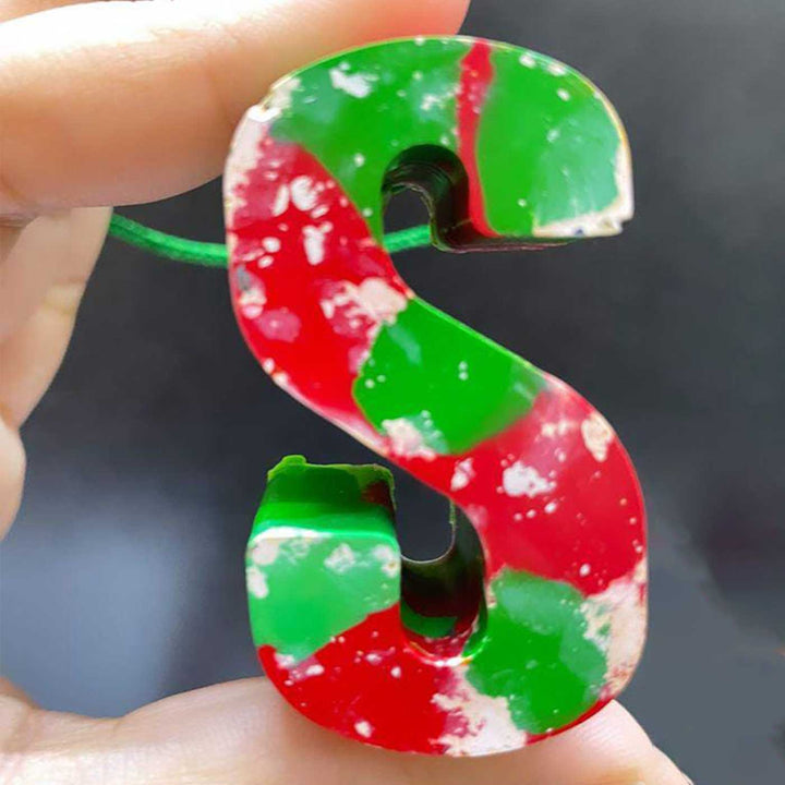 Personalized Non-Toxic Monogram Christmas Tree Décor Crayon