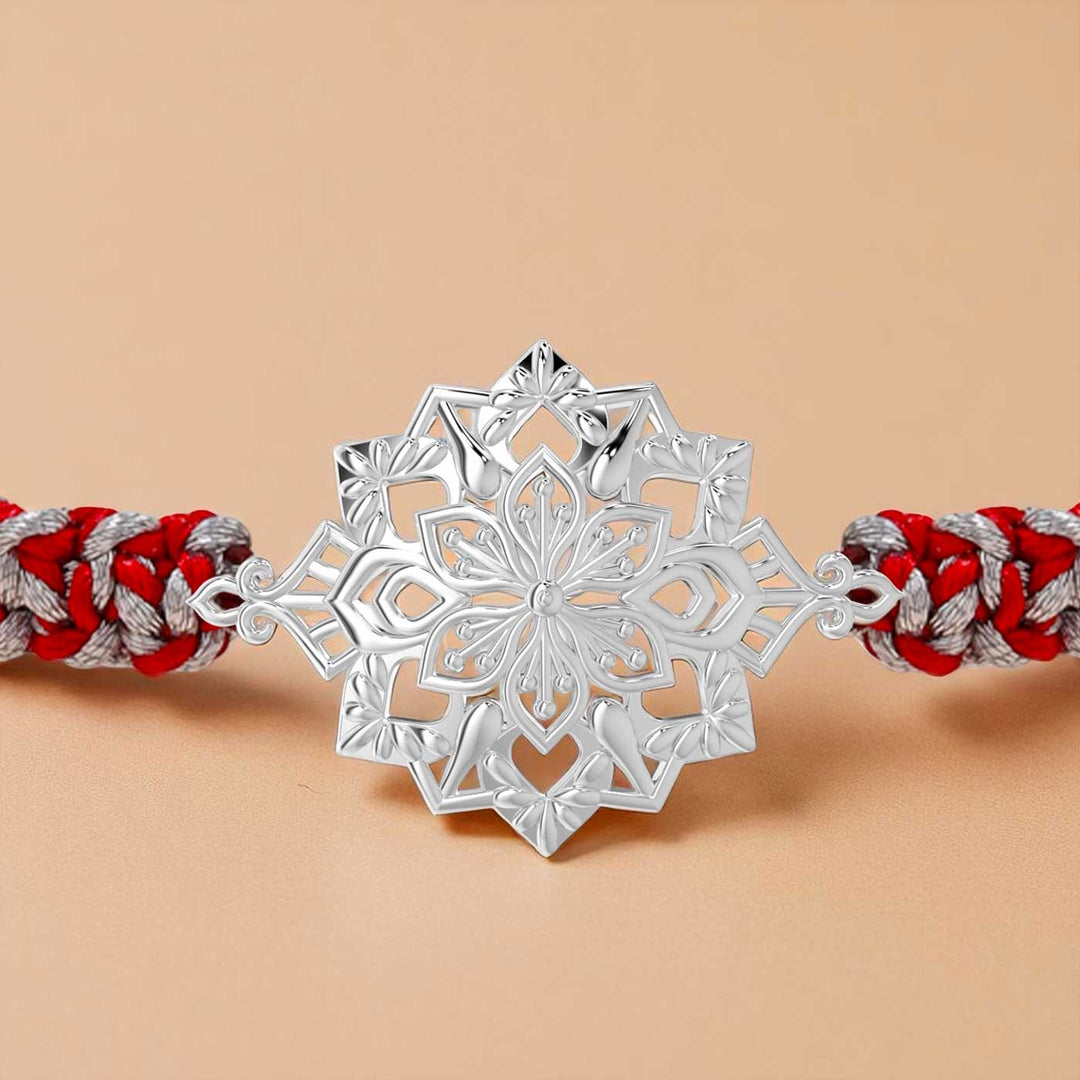 Handmade Modern Odisha Filigree Silver Rakhi For Brother