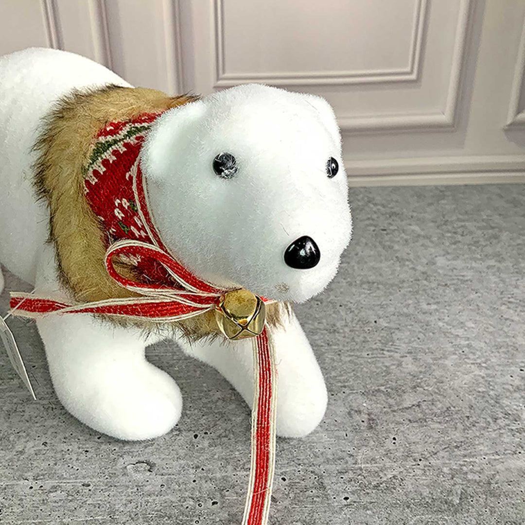 Big Snow Polar Bear Decor For Christmas Table Decoration