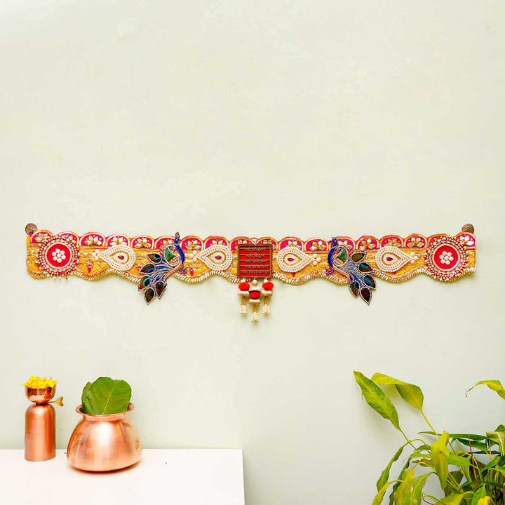 Handmade Festive Navkar Mantra Toran