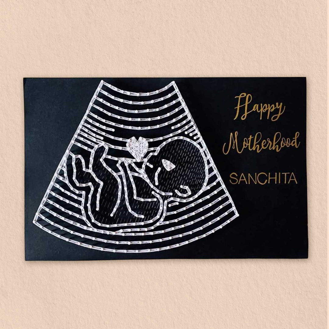 Personalized Handmade String Art New Mom Wooden Decorative Plaque For Mothers