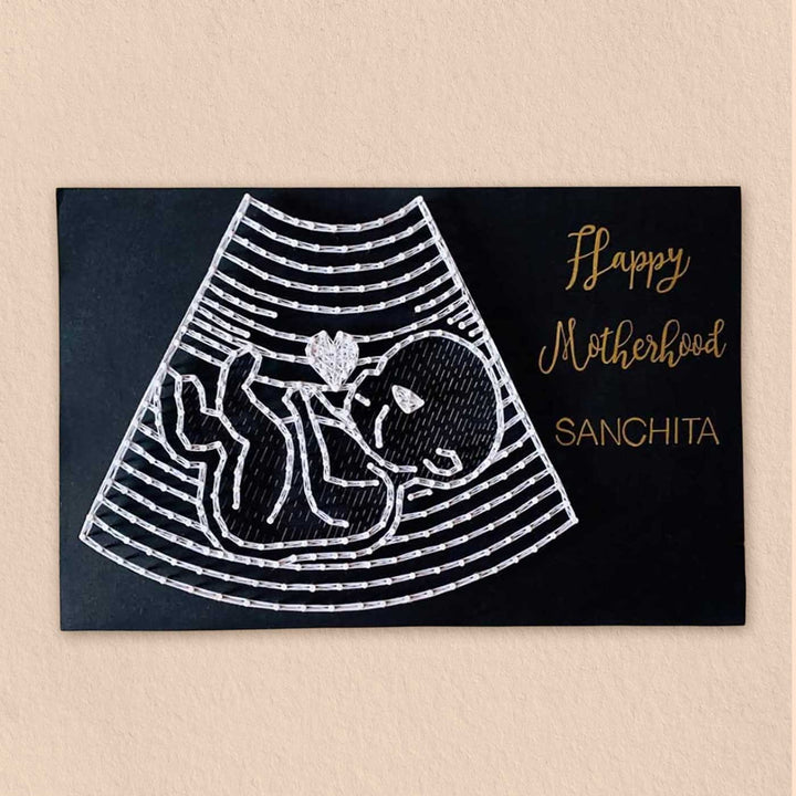 Personalized Handmade String Art New Mom Wooden Decorative Plaque For Mothers
