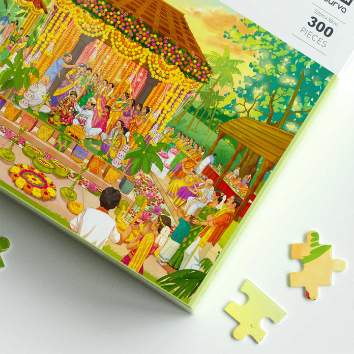 Sacred Knot | South Indian Wedding Lifestyle Puzzle | 300 Pieces