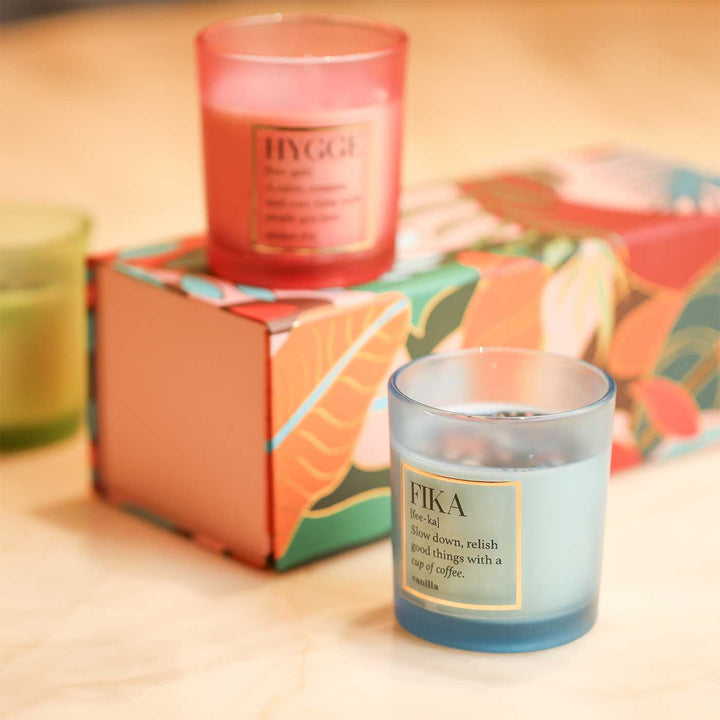 Handmade Calming Wax Scented Candle | Set Of 3