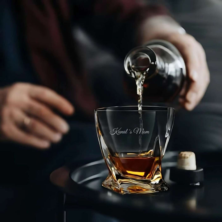 Personalized Engraved Whiskey Glass For Mothers | 310 ml
