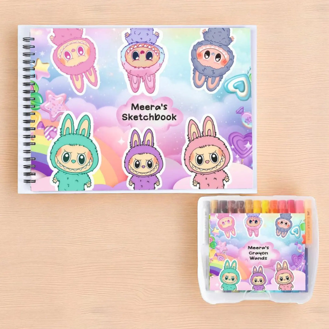 Personalized Labubu Theme Organize & Gift Hamper For Girls