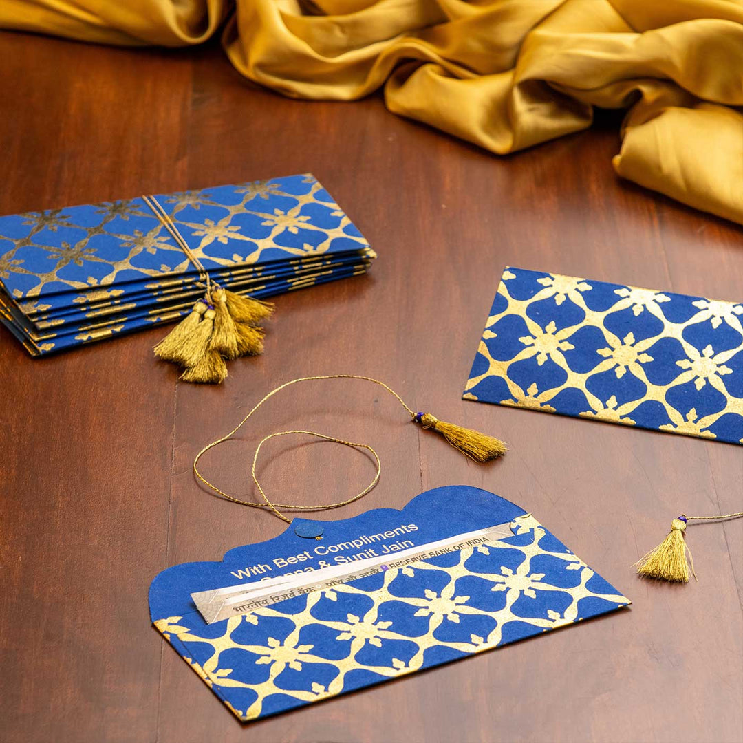 Personalized Handmade Spark Paper Envelopes | Set Of 10
