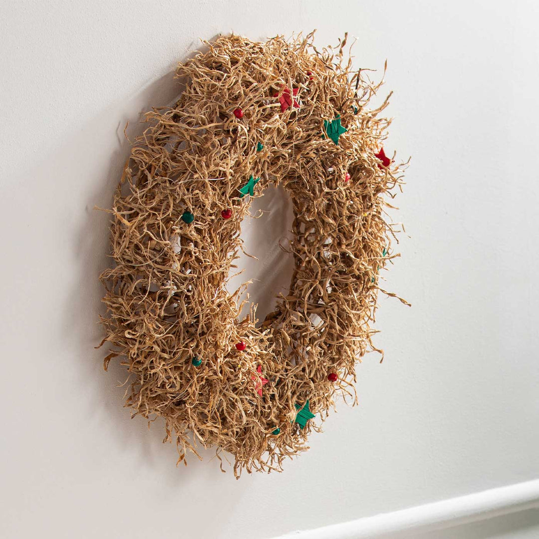 Lightweight Ecofriendly Banana Frill Wreath