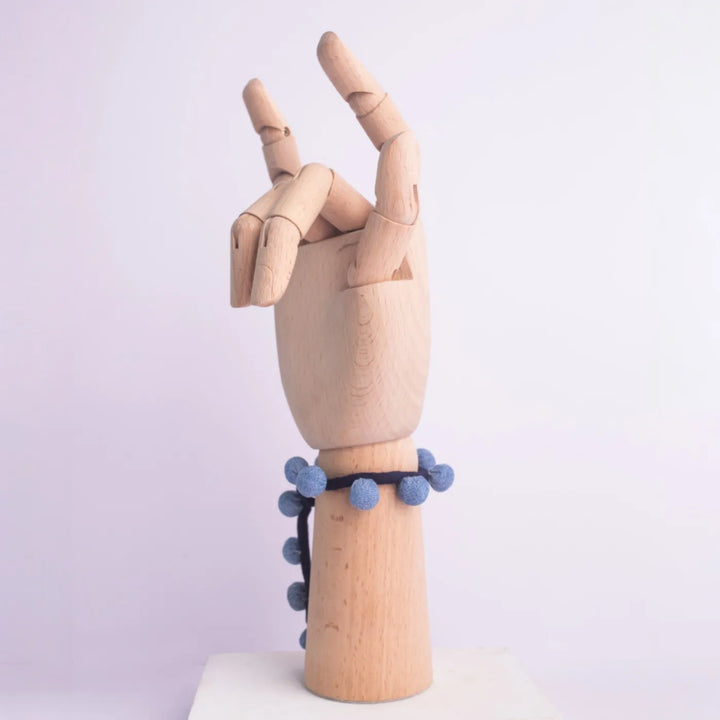 Upcycled Denim Adjustable Eco-Friendly Bracelet