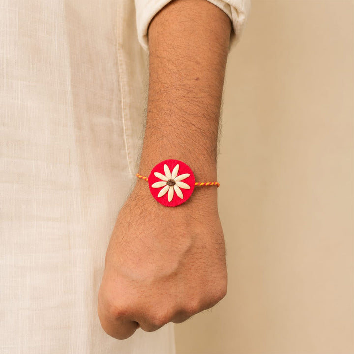Plantable Beejbandhan Rakhi With Papaya & Cucumber Seeds For Brother