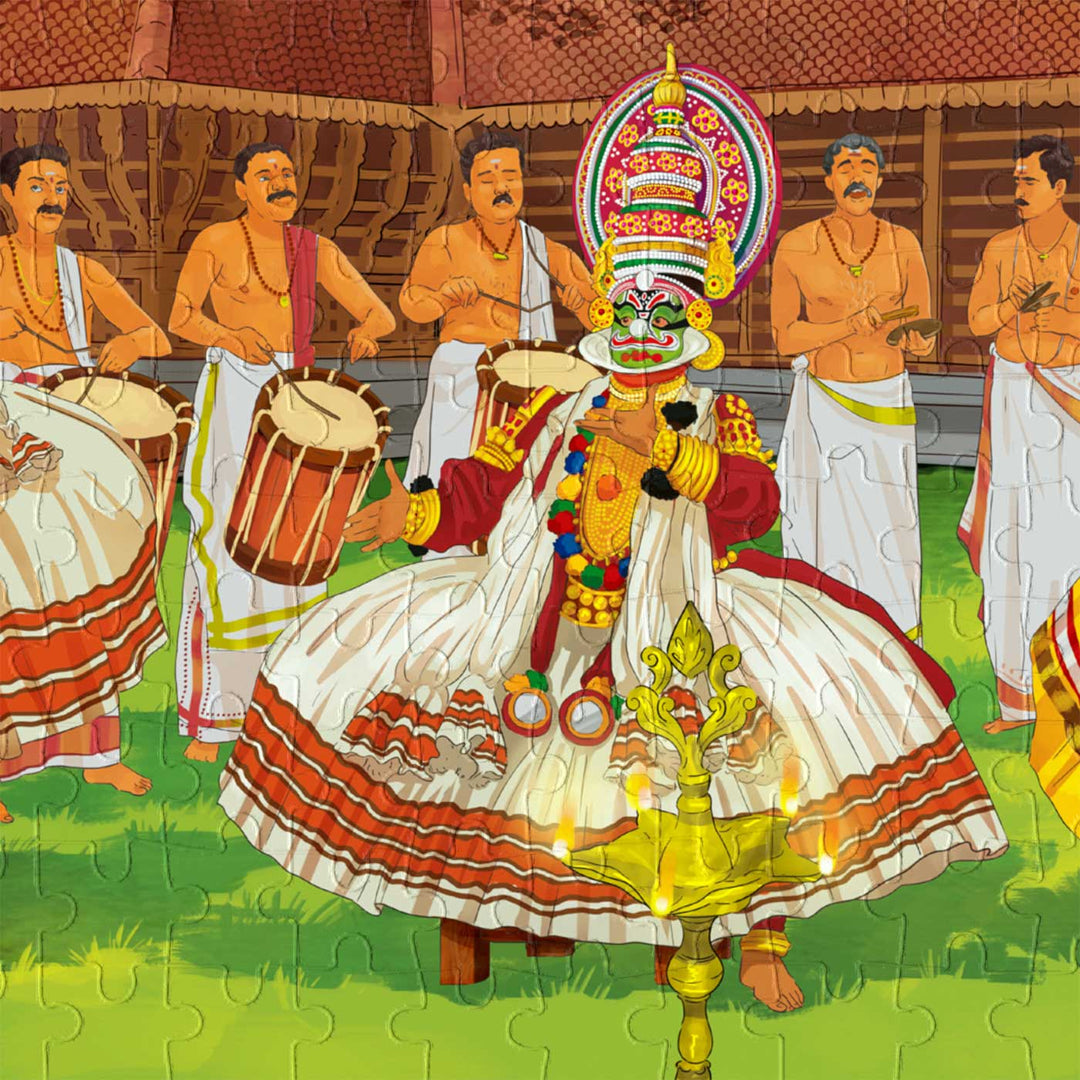 Kathakali | The Exuberant Indian Opera Culture Puzzle | 300 Pieces