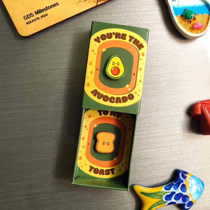 Avocado Vibes Fridge Magnet | Valentine’s Gifting