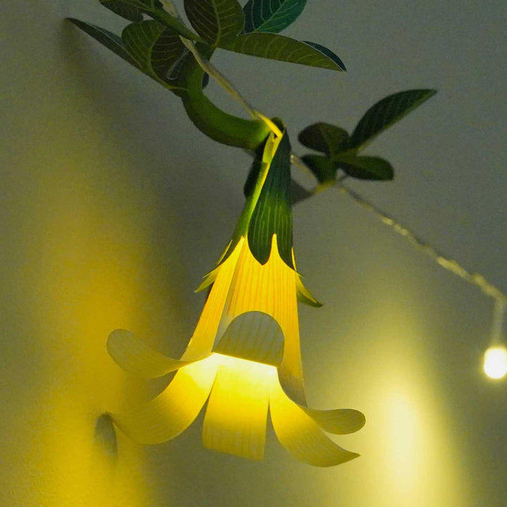 Handmade White Flower Design Fairy Light