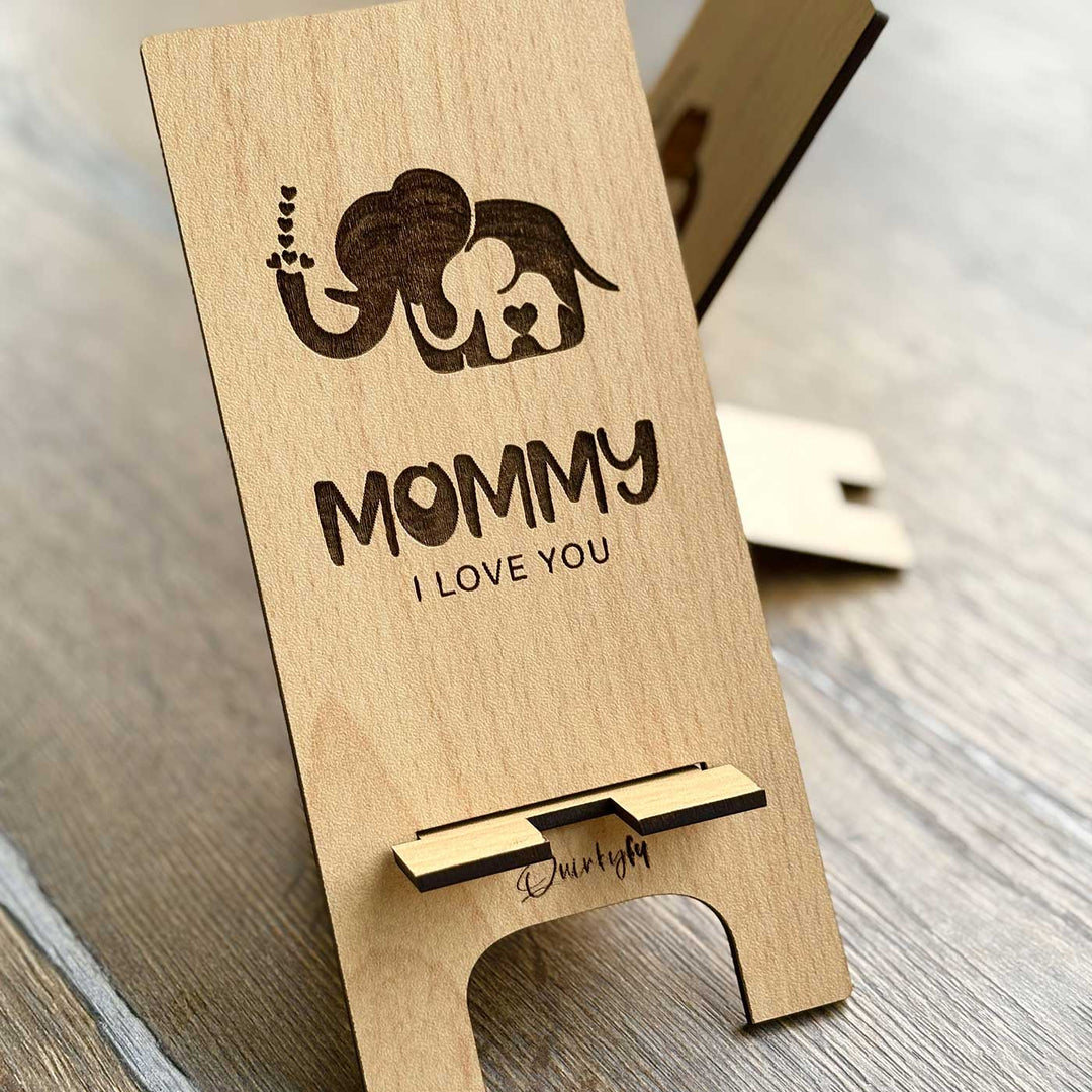Photo Personalized "I Love You Mom" Hamper For Mothers | Set of 6