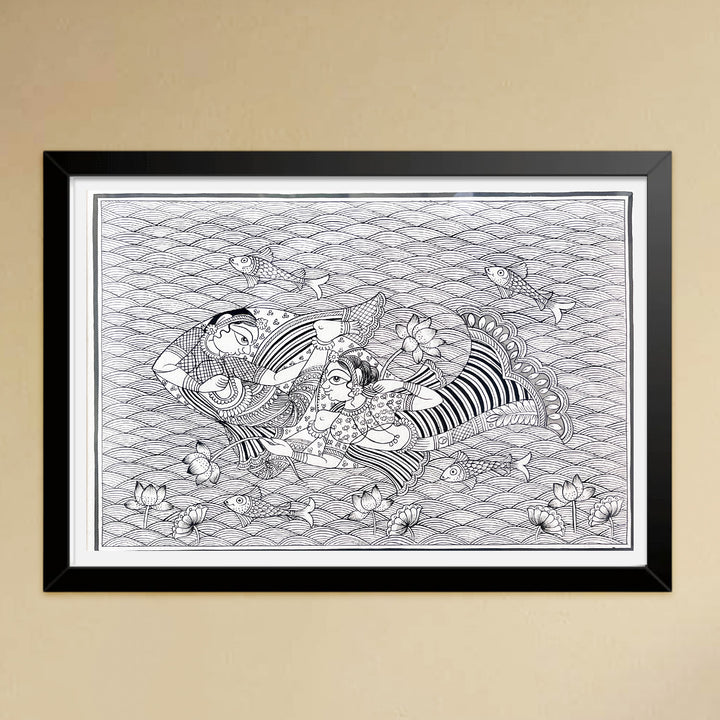 11 X 15 Inch | Jal Pari Paper Phad Painting