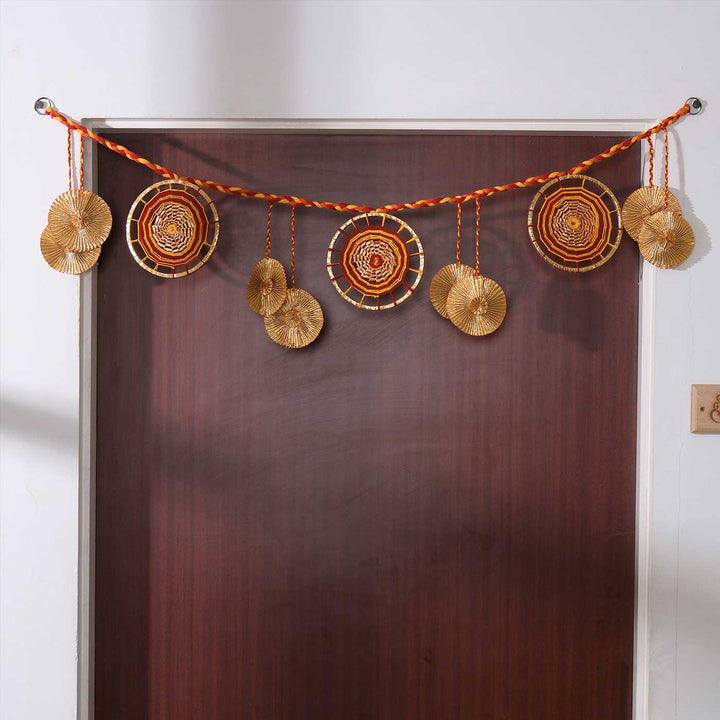 Handmade Swarn Moli Bandhanvar Toran