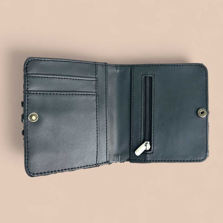 Handmade Embroidered Grace Design Jacquard Wallet