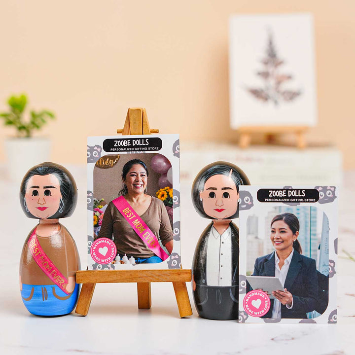 Photo Personalized Wooden Peggy Doll