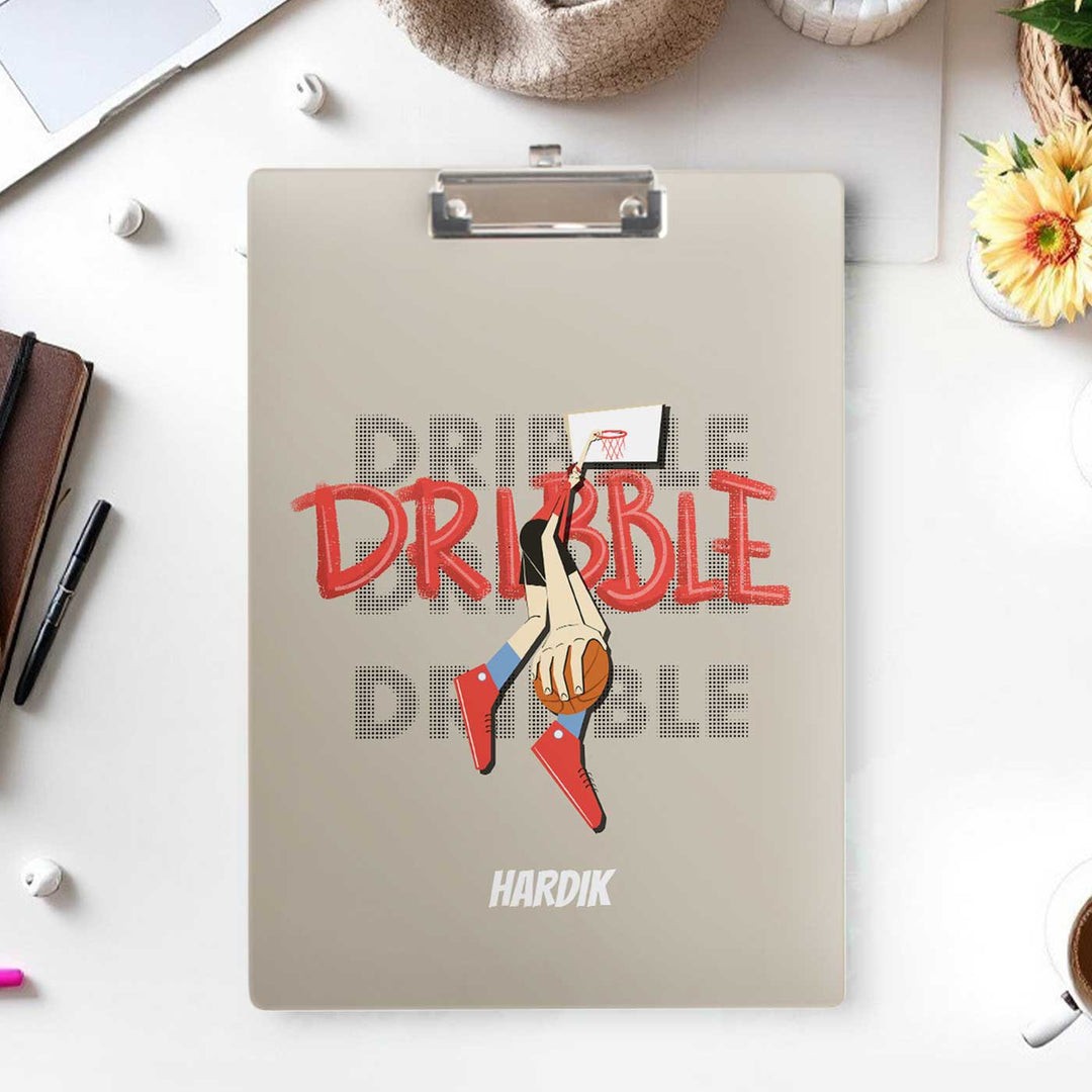 Personalized Basketball Fever Boy Theme Acrylic Clipboard