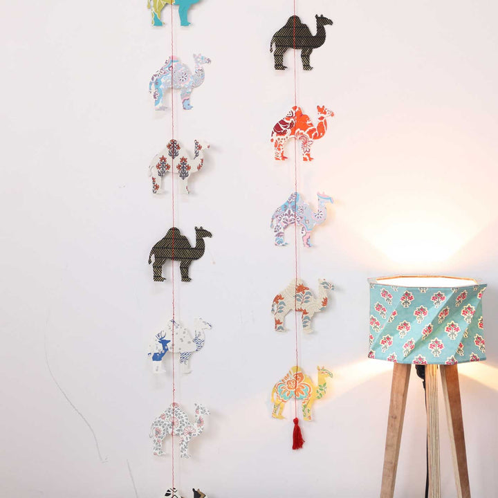 Handmade Camel Design Paper Hanging